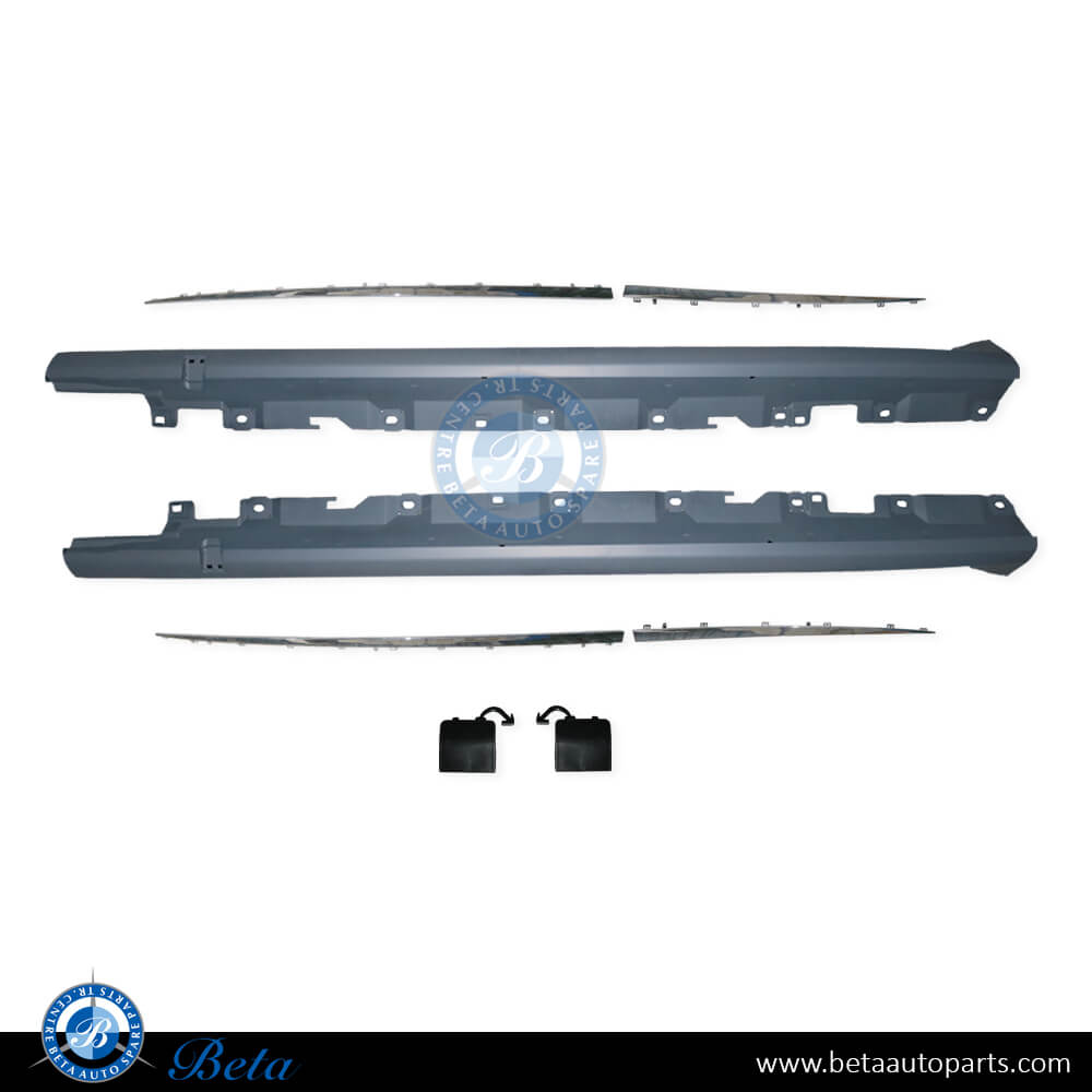 Side Skirts Normal AMG for Mercedes S-Class 2021-Up models, Part Number 2236988100 / 2236988200 Side Skirts Normal AMG for Mercedes S-Class 2021-Up models, Part Number 2236988100 / 2236988200